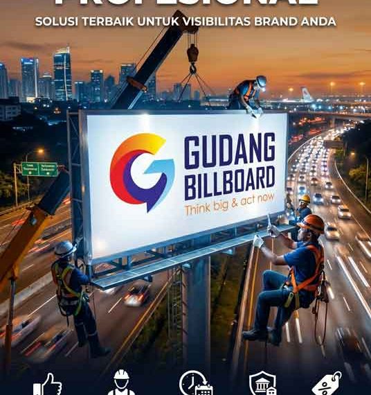 Jasa Pemasangan Papan Reklame Profesional