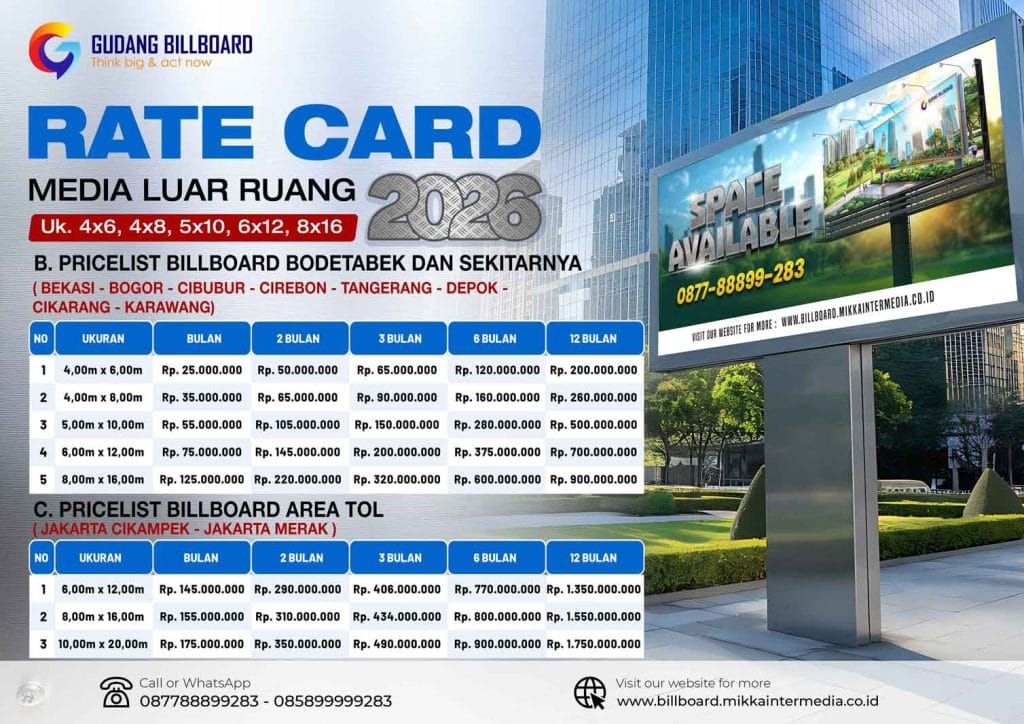 Booking Iklan Billboard Online Praktis
